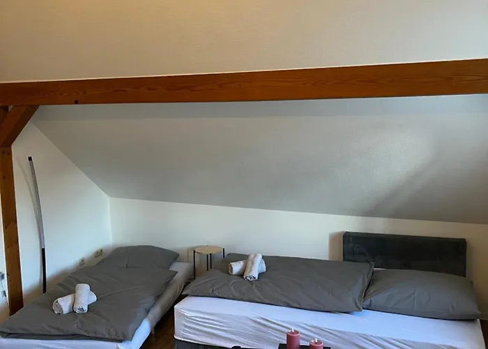 Appartement - Balkon - Netflix - Parkplatz - Kingsize-bett - 6 Personen Antrifttal