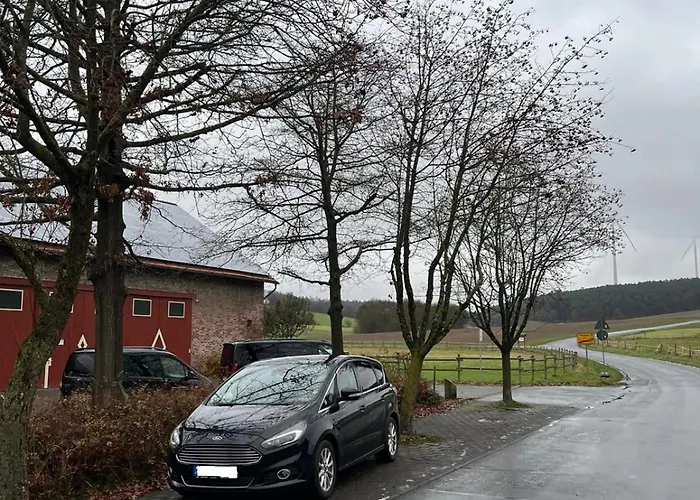 Appartement - Balkon - Netflix - Parkplatz - Kingsize-bett - 6 Personen Antrifttal